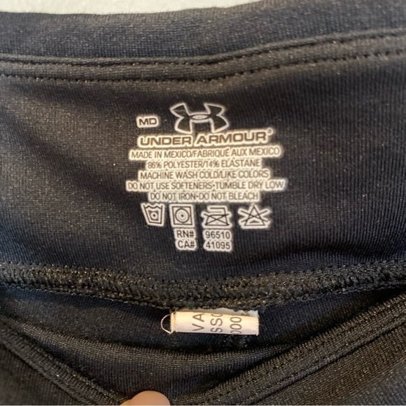 Under Armour Sweat Pants Black Womens Medium - Picture 3 of 5